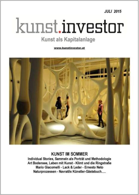 KUNSTINVESTOR  JULI 2015