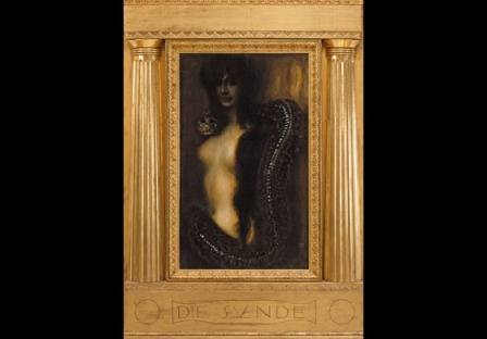 Franz von Stuck, Die Sünde, um 1895, Sammlung Galerie Katharina Büttiker, Zürich © Galerie Katharina Büttiker, Zürich unnamed (1)
